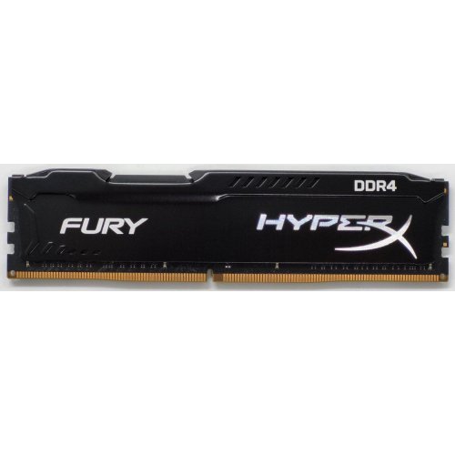 Озу HyperX DDR4 16GB 2666Mhz Fury Black (HX426C16FB/16) (Восстановлено продавцом, 841180) купить в Украине: Киев, Днепр, Харьков, Одесса  | Проверка совместимости, низкая цена, отзывы, характеристики от TELEMART фото