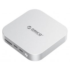 Уценка usb-хаб ORICO M49P 9 in 1 Dock with M.2 SSD Enclosure (ORICO-M49P-EU-SV-BP) Silver (Вскрытая упаковка, 841251)