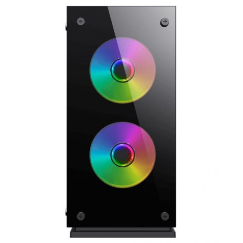 Корпус GAMEMAX M65 Tempered Glass без БЖ Black (Відновлено продавцем, 841265) купити в Україні: Київ, Львів, Хмельницький, Тернопіль, Івано-Франківськ | Перевірка сумісності, низька ціна, відгуки, характеристики від TELEMART фото