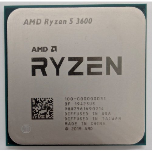 Процесор AMD Ryzen 5 3600 3.6(4.2)GHz 32MB sAM4 Tray (100-000000031) (Відновлено продавцем, 841376) купити в Україні: Київ, Львів, Хмельницький, Тернопіль, Івано-Франківськ | Перевірка сумісності, низька ціна, відгуки, характеристики від TELEMART фото