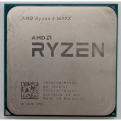 Процессор AMD Ryzen 5 1600X 3.6(4.0)GHz sAM4 Tray (YD160XBCM6IAE) (Восстановлено продавцом, 841382)