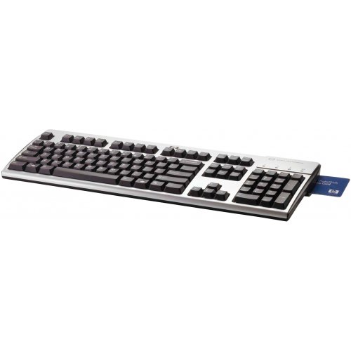 Клавиатура HP SmartCard CCID (E6D77AA) Black купить в Украине: Киев, Днепр, Харьков, Одесса  | Низкая цена, отзывы, характеристики от TELEMART фото