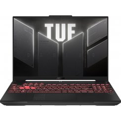 Ноутбук Asus TUF Gaming A16 FA607NUG-RL205 (90NR0MU3-M00CV0) Mecha Gray / 16″ (1920x1200, IPS) / AMD Ryzen 7 7445HS (3.2-4.7 ГГц), 6 ядер / NVIDIA GeForce RTX 4050 / 16 ГБ (DDR5) / 512 ГБ (SSD) / Без ОС