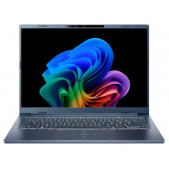 Ноутбук Acer Swift Go 14 SFG14-75 (NX.JNBEU.003) Blue / 14″ (1920x1200, OLED) / Intel Core Ultra 7 258V (2.2-4.8 ГГц), 8 ядер / Intel Arc Graphics 140V / 32 ГБ (LPDDR5x) / 1024 ГБ (SSD) / Windows 11 Home