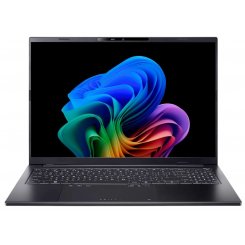Ноутбук Acer Swift Go 16 SFG16-74 (NX.JNMEU.003) Black / 16″ (2048x1280, OLED) / Intel Core Ultra 7 258V (2.2-4.8 ГГц), 8 ядер / Intel Arc Graphics 140V / 32 ГБ (LPDDR5x) / 1024 ГБ (SSD) / Без ОС