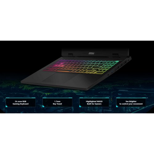 Ноутбук MSI Crosshair A16 HX (D8WFKG-074XUA) Cosmos Gray купить в Украине: Киев, Днепр, Харьков, Одесса  | Низкая цена, отзывы, характеристики от TELEMART фото