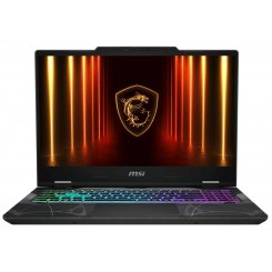 Ноутбук MSI Cyborg 15 (B13WFKG-659XUA) Translucent Black / 15.6″ (1920x1080, IPS) / Intel Core i7-13620H (3.6–4.9 ГГц), 10 ядер / NVIDIA GeForce RTX 5060 / 16 ГБ (DDR5) / 1024 ГБ (SSD) / Без ОС
