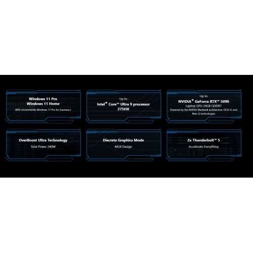 Ноутбук MSI Vector 16 HX AI (A2XWJG-691XUA) Cosmos Gray купить в Украине: Киев, Днепр, Харьков, Одесса  | Низкая цена, отзывы, характеристики от TELEMART фото