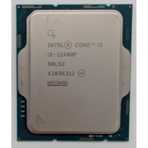 Процессор Intel Core i5-12400F 2.5(4.4)GHz 18MB s1700 Tray (CM8071504555318) (Восстановлено продавцом, 841671) купить в Украине: Киев, Днепр, Харьков, Одесса  | Проверка совместимости, низкая цена, отзывы, характеристики от TELEMART фото