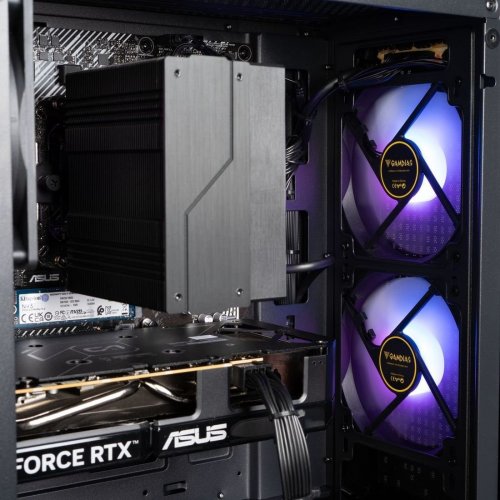 Комп'ютер Boxed Gaming RTX3050 Base (BGB-5500N3050-16S500BK) Black купити в Україні: Київ, Львів, Хмельницький, Тернопіль, Івано-Франківськ | Низька ціна, відгуки, характеристики від TELEMART фото