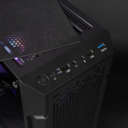 Комп'ютер Boxed Gaming RTX3050 Base (BGB-5500N3050-16S500BK) Black купити в Україні: Київ, Львів, Хмельницький, Тернопіль, Івано-Франківськ | Низька ціна, відгуки, характеристики від TELEMART фото