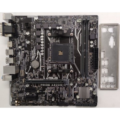 Материнська плата Asus PRIME A320M-K (sAM4, AMD A320) (Відновлено продавцем, 841770) купити в Україні: Київ, Львів, Хмельницький, Тернопіль, Івано-Франківськ | Перевірка сумісності, низька ціна, відгуки, характеристики від TELEMART фото