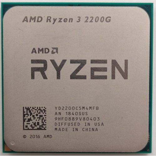 Процесор AMD Ryzen 3 2200G 3.5(3.7)GHz sAM4 Tray (YD220BC5M4MFB) (Відновлено продавцем, 841773) купити в Україні: Київ, Львів, Хмельницький, Тернопіль, Івано-Франківськ | Перевірка сумісності, низька ціна, відгуки, характеристики від TELEMART фото