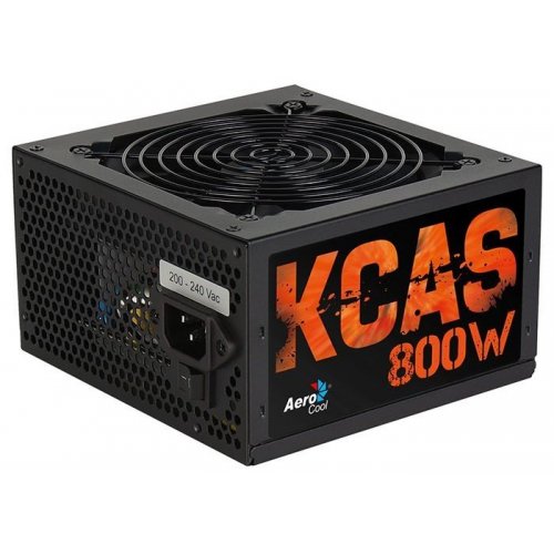 Блок питания Aerocool KCAS 800W (KCAS-800) (Восстановлено продавцом, 841777) купить в Украине: Киев, Днепр, Харьков, Одесса  | Проверка совместимости, низкая цена, отзывы, характеристики от TELEMART фото