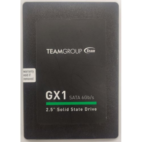Ssd-диск Team GX1 TLC 240GB 2.5" (T253X1240G0C101) (Відновлено продавцем, 841779) купити в Україні: Київ, Львів, Хмельницький, Тернопіль, Івано-Франківськ | Перевірка сумісності, низька ціна, відгуки, характеристики від TELEMART фото