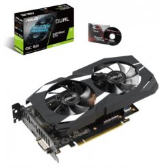 Відеокарта Asus GeForce GTX 1660 Ti Dual OC 6144MB (DUAL-GTX1660TI-O6G) (Відновлено продавцем, 841780)