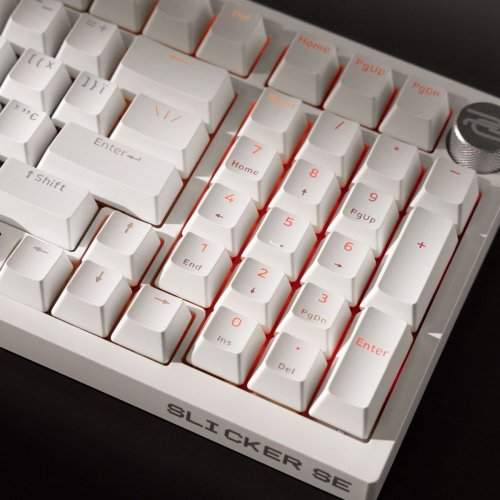 Клавиатура Proove Gaming Slicker Special Edition RGB Huano Kobe Wireless (WKSLSE022402) White купить в Украине: Киев, Днепр, Харьков, Одесса  | Низкая цена, отзывы, характеристики от TELEMART фото