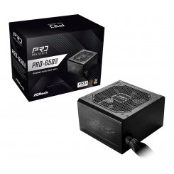 Блок питания AsRock Pro 650W (PRO-650B) Black