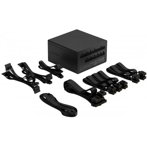 Блок питания Fractal Design Ion 3 Gold 750W (FD-P-IA3G-750-EU) Black купить в Украине: Киев, Днепр, Харьков, Одесса  | Проверка совместимости, низкая цена, отзывы, характеристики от TELEMART фото