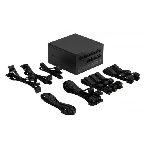 Блок питания Fractal Design Ion 3 Gold 750W (FD-P-IA3G-750-EU) Black купить в Украине: Киев, Днепр, Харьков, Одесса  | Проверка совместимости, низкая цена, отзывы, характеристики от TELEMART фото