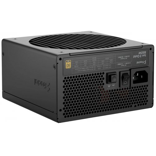 Блок питания Fractal Design Ion 3 Gold 850W (FD-P-IA3G-850-EU) Black купить в Украине: Киев, Днепр, Харьков, Одесса  | Проверка совместимости, низкая цена, отзывы, характеристики от TELEMART фото