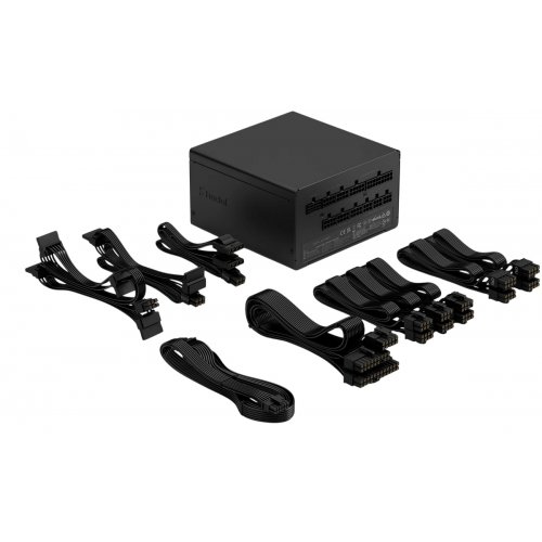 Блок питания Fractal Design Ion 3 Gold 850W (FD-P-IA3G-850-EU) Black купить в Украине: Киев, Днепр, Харьков, Одесса  | Проверка совместимости, низкая цена, отзывы, характеристики от TELEMART фото