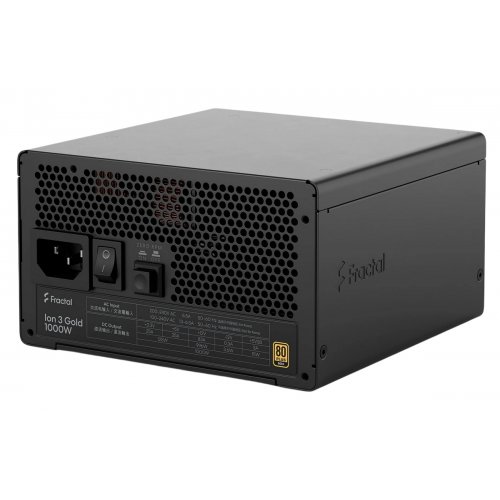 Блок питания Fractal Design Ion 3 Gold 1000W (FD-P-IA3G-100-EU) Black купить в Украине: Киев, Днепр, Харьков, Одесса  | Проверка совместимости, низкая цена, отзывы, характеристики от TELEMART фото