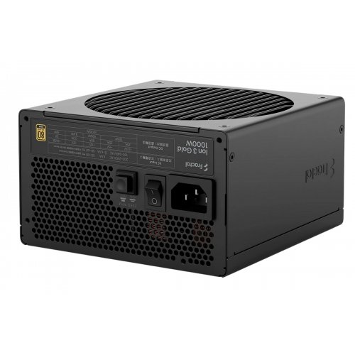 Блок питания Fractal Design Ion 3 Gold 1000W (FD-P-IA3G-100-EU) Black купить в Украине: Киев, Днепр, Харьков, Одесса  | Проверка совместимости, низкая цена, отзывы, характеристики от TELEMART фото