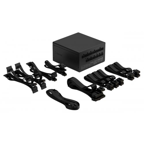 Блок питания Fractal Design Ion 3 Gold 1000W (FD-P-IA3G-100-EU) Black купить в Украине: Киев, Днепр, Харьков, Одесса  | Проверка совместимости, низкая цена, отзывы, характеристики от TELEMART фото