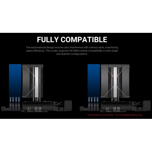 Кулер ID-Cooling SE-214-XT V2 ARGB (SE-214-XT V2 ARGB) купить в Украине: Киев, Днепр, Харьков, Одесса  | Проверка совместимости, низкая цена, отзывы, характеристики от TELEMART фото