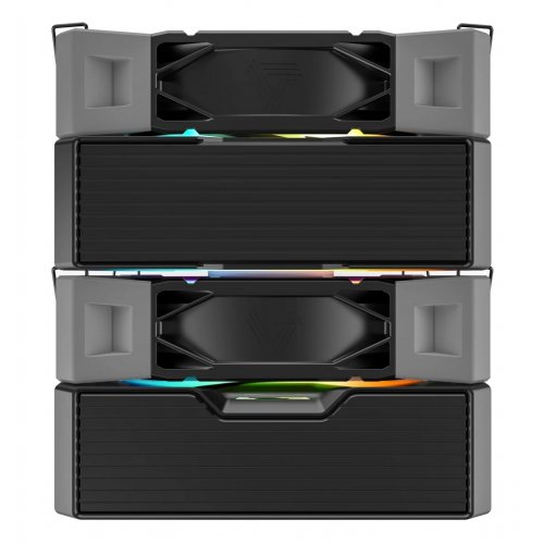 Кулер Montech NX600 ARGB Black купить в Украине: Киев, Днепр, Харьков, Одесса  | Проверка совместимости, низкая цена, отзывы, характеристики от TELEMART фото