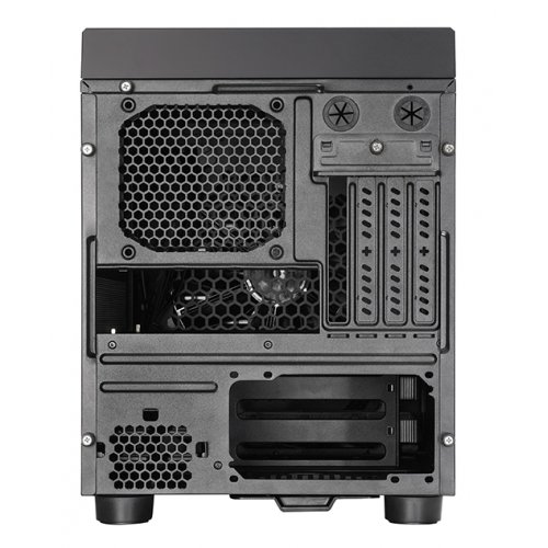 Корпус CHIEFTEC The Cube без БП (CI-03B-OP) Black купить в Украине: Киев, Днепр, Харьков, Одесса  | Проверка совместимости, низкая цена, отзывы, характеристики от TELEMART фото