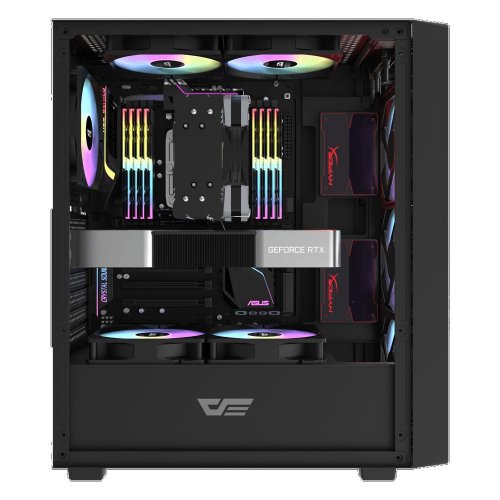 Корпус DarkFlash DK353 без БЖ Black купити в Україні | Telemart фото