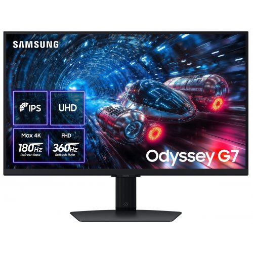 Монитор Samsung 27" Odyssey G7 (LS27FG706EIXUA) Black (Состояние нового, 842024) купить в Украине: Киев, Днепр, Харьков, Одесса  | Низкая цена, отзывы, характеристики от TELEMART фото