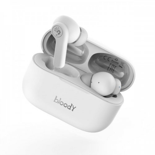 Уценка наушники A4Tech Bloody M30 White (Вскрытая упаковка, 842039) купить в Украине: Киев, Днепр, Харьков, Одесса  | Низкая цена, отзывы, характеристики от TELEMART фото