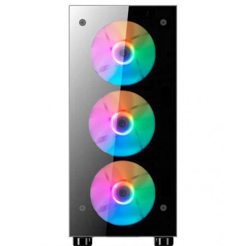 Корпус 1stPlayer V3-A-4G6 без БЖ Black (Відновлено продавцем, 842048) купити в Україні: Київ, Львів, Хмельницький, Тернопіль, Івано-Франківськ | Перевірка сумісності, низька ціна, відгуки, характеристики від TELEMART фото