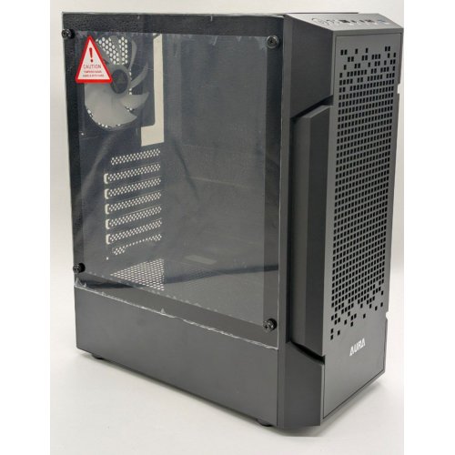 Корпус Gamdias AURA GC7 ARGB Tempered Glass без БЖ (4711514500677) Black (Відновлено продавцем, 842070) купити в Україні: Київ, Львів, Хмельницький, Тернопіль, Івано-Франківськ | Перевірка сумісності, низька ціна, відгуки, характеристики від TELEMART фото