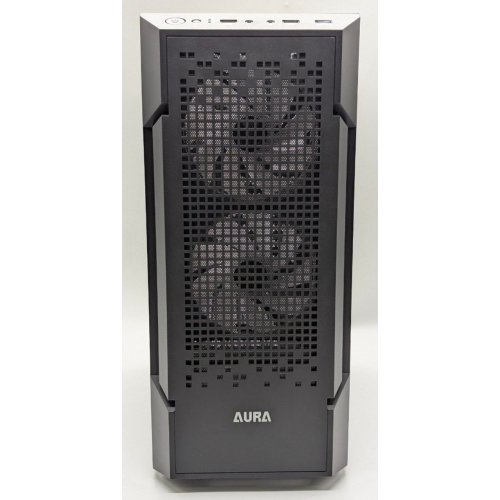 Корпус Gamdias AURA GC7 ARGB Tempered Glass без БЖ (4711514500677) Black (Відновлено продавцем, 842070) купити в Україні: Київ, Львів, Хмельницький, Тернопіль, Івано-Франківськ | Перевірка сумісності, низька ціна, відгуки, характеристики від TELEMART фото