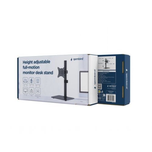 Ніжка-кронштейн для монітора Gembird 17-32" MS-D1ST-03 купити в Україні: Київ, Львів, Хмельницький, Тернопіль, Івано-Франківськ | Низька ціна, відгуки, характеристики від TELEMART фото