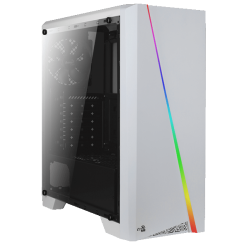 Корпус Aerocool Cylon RGB Tempered Glass без БП (ACCM-PV10013.21) White (Восстановлено продавцом, 842095)