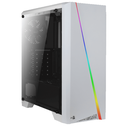 Корпус Aerocool Cylon RGB Tempered Glass без БП (ACCM-PV10013.21) White (Восстановлено продавцом, 842095) купить в Украине: Киев, Днепр, Харьков, Одесса  | Проверка совместимости, низкая цена, отзывы, характеристики от TELEMART фото