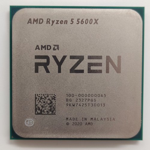 Процесор AMD Ryzen 5 5600X 3.7(4.6)GHz 32MB sAM4 Tray (100-000000065) (Відновлено продавцем, 842134) купити в Україні: Київ, Львів, Хмельницький, Тернопіль, Івано-Франківськ | Перевірка сумісності, низька ціна, відгуки, характеристики від TELEMART фото