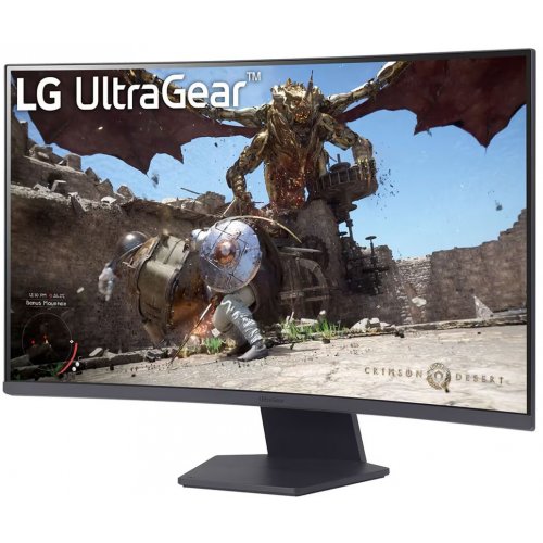 Монітор LG 31.5" UltraGear 32GS60QC-B Black (Відновлено продавцем, 842149) купити в Україні: Київ, Львів, Хмельницький, Тернопіль, Івано-Франківськ | Низька ціна, відгуки, характеристики від TELEMART фото