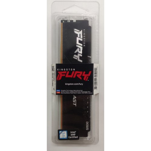 Озп Kingston DDR5 8GB 5600MHz FURY Beast Black (KF556C40BB-8) (Відновлено продавцем, 842150) купити в Україні: Київ, Львів, Хмельницький, Тернопіль, Івано-Франківськ | Перевірка сумісності, низька ціна, відгуки, характеристики від TELEMART фото