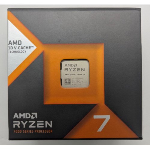 Процессор AMD Ryzen 7 7800X3D 4.2(5.0)GHz 96MB sAM5 Box (100-100000910WOF) (Восстановлено продавцом, 842167) купить в Украине: Киев, Днепр, Харьков, Одесса  | Проверка совместимости, низкая цена, отзывы, характеристики от TELEMART фото