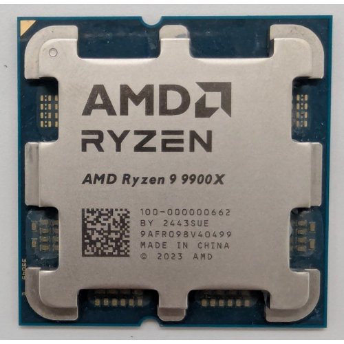 Процессор AMD Ryzen 9 9900X 4.4(5.6)GHz 64MB sAM5 Box (100-100000662WOF) (Восстановлено продавцом, 842168) купить в Украине: Киев, Днепр, Харьков, Одесса  | Проверка совместимости, низкая цена, отзывы, характеристики от TELEMART фото