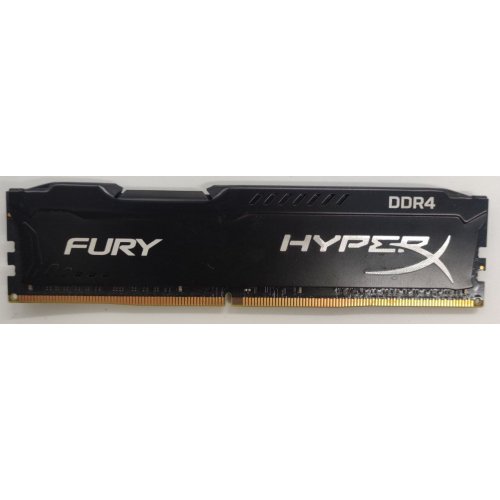 Озп Kingston DDR4 8GB 2400MHz HyperX FURY Black (HX424C15FB/8) (Відновлено продавцем, 842179) купити в Україні: Київ, Львів, Хмельницький, Тернопіль, Івано-Франківськ | Перевірка сумісності, низька ціна, відгуки, характеристики від TELEMART фото