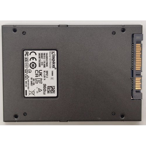 Ssd-диск Kingston A400 TLC 960GB 2.5" (SA400S37/960G) (Восстановлено продавцом, 842196) купить в Украине: Киев, Днепр, Харьков, Одесса  | Проверка совместимости, низкая цена, отзывы, характеристики от TELEMART фото