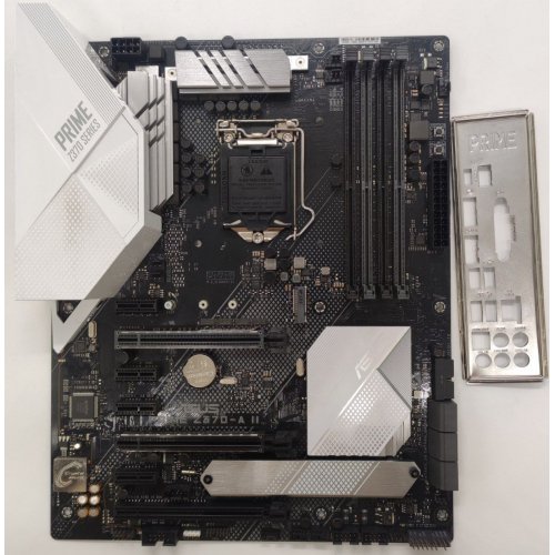 Материнская плата Asus PRIME Z370-A II (s1151-v2, Intel Z370) (Восстановлено продавцом, 842200) купить в Украине: Киев, Днепр, Харьков, Одесса  | Проверка совместимости, низкая цена, отзывы, характеристики от TELEMART фото