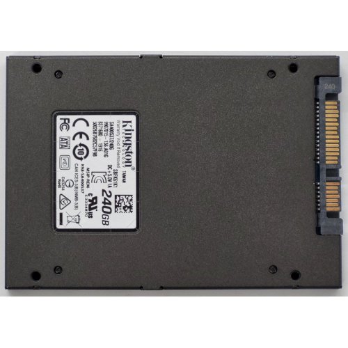Ssd-диск Kingston SSDNow A400 TLC 240GB 2.5'' (SA400S37/240G) (Восстановлено продавцом, 842241) купить в Украине: Киев, Днепр, Харьков, Одесса  | Проверка совместимости, низкая цена, отзывы, характеристики от TELEMART фото